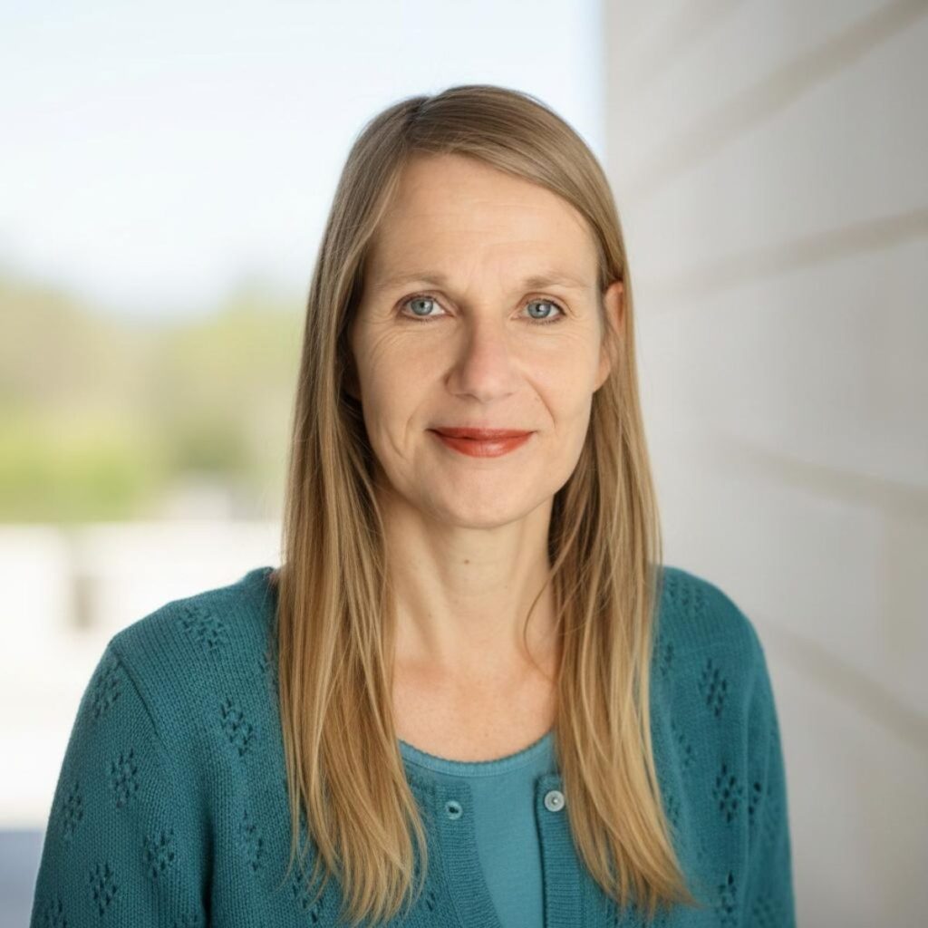 Das Bild zeigt die Webseitenbetreiberin